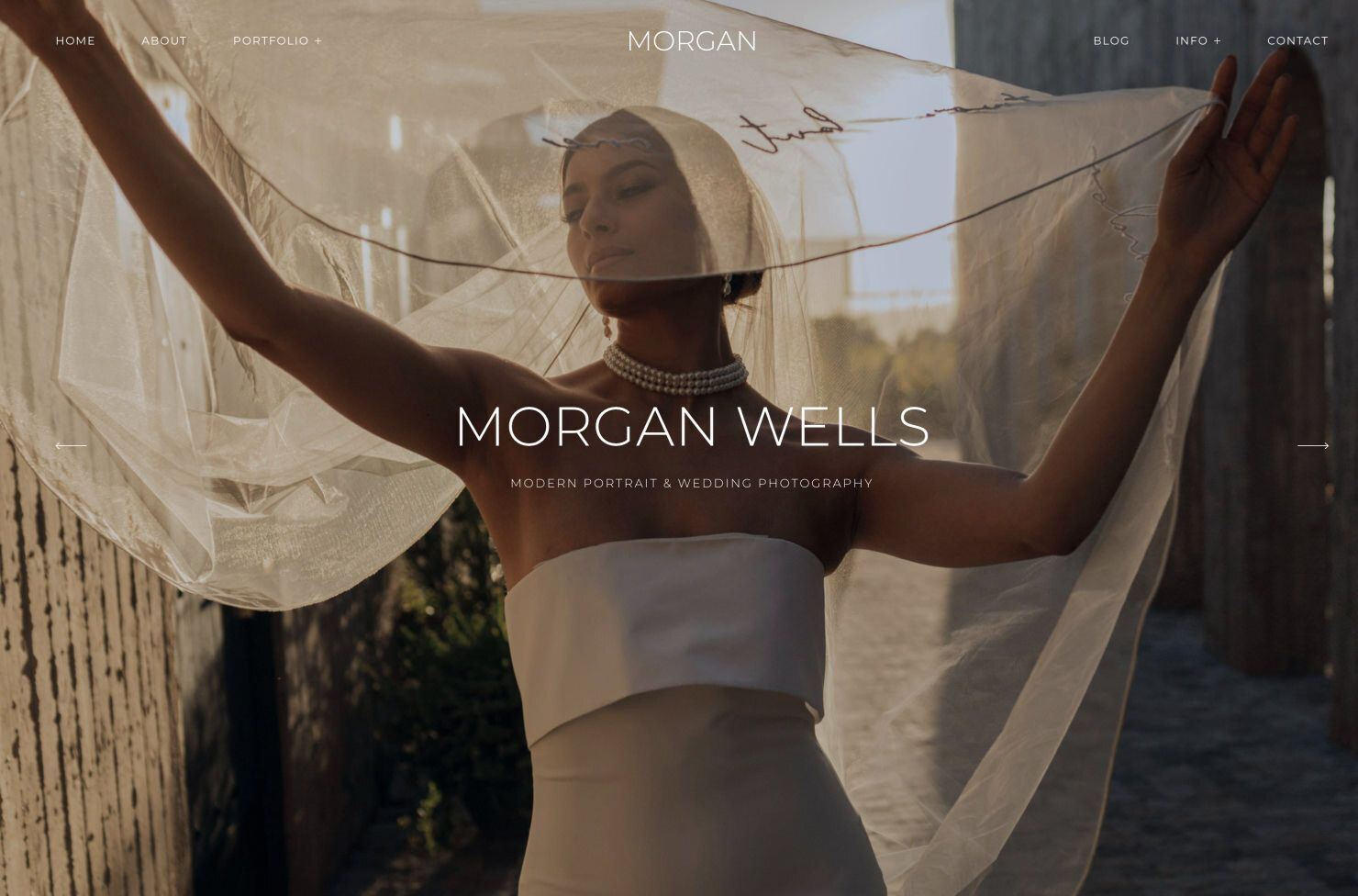 Beautiful websites for photographers
