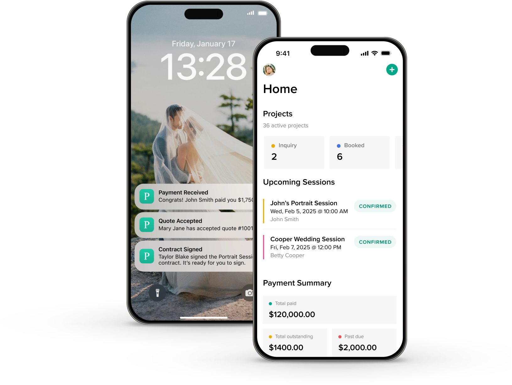 Studio Manager Mobile App
